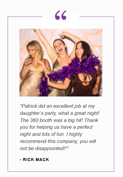 DC Photo Booth Experience