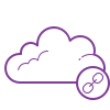 Icon cloud link