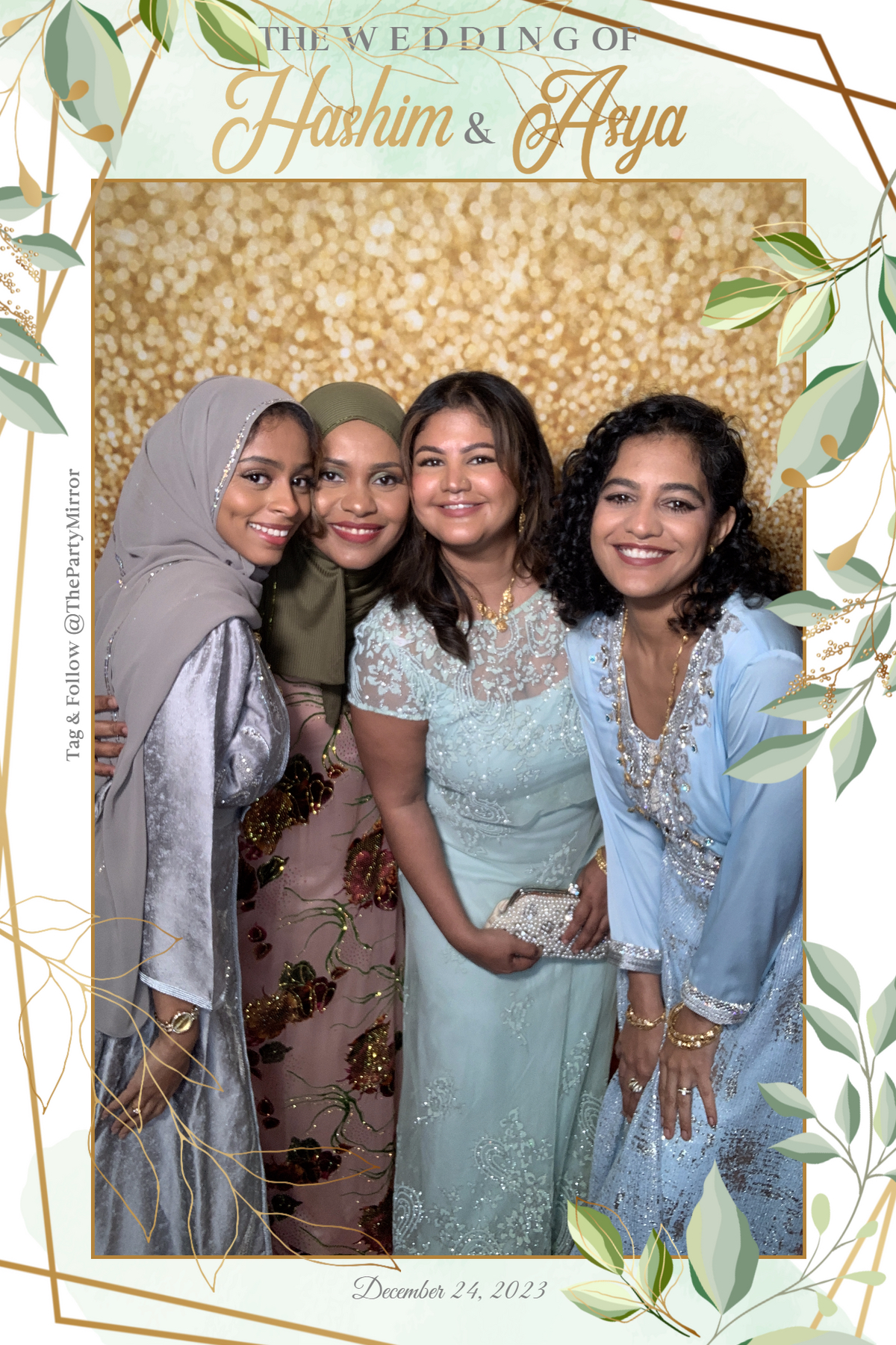 The wedding of Hashim & Asya