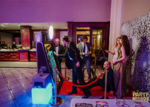 photo booth with instant sharing in Dallas